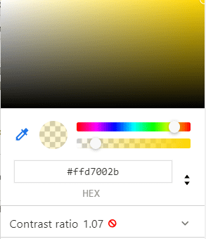 html color con transparencia